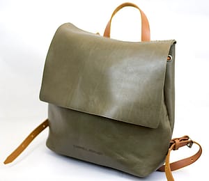 Flap Bucket Backpack Olive 1